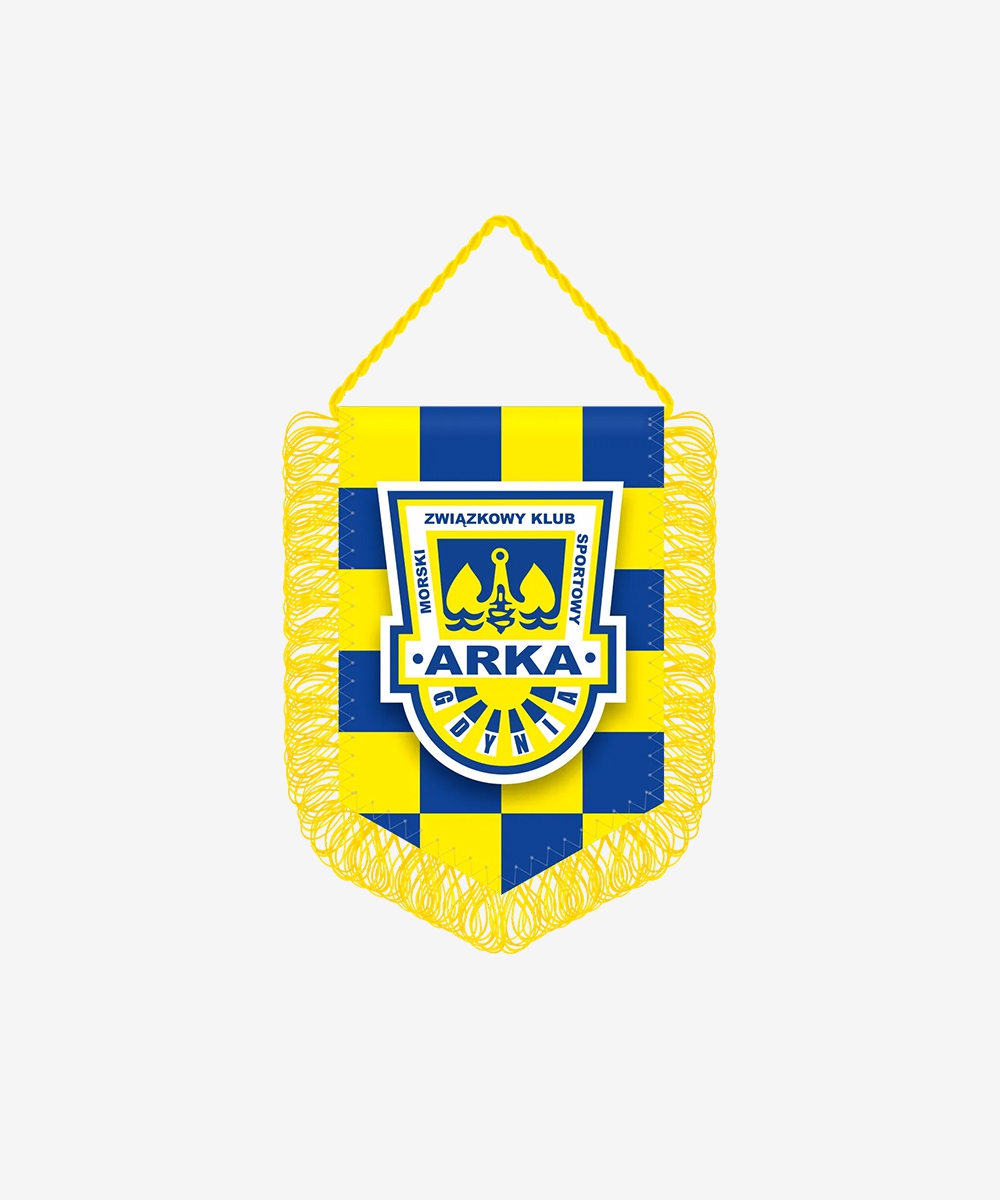 Proporczyk mini szachownica z herbem