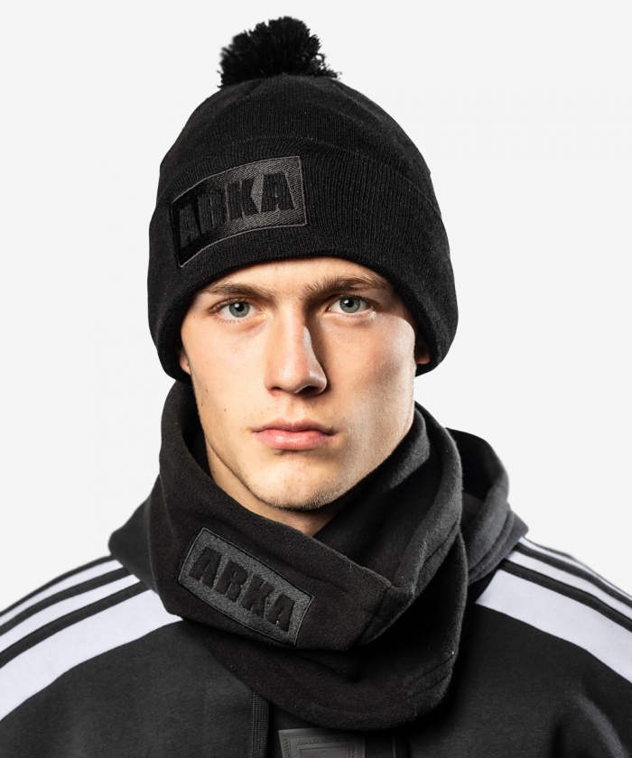 Komin polarowy czarny ARKA