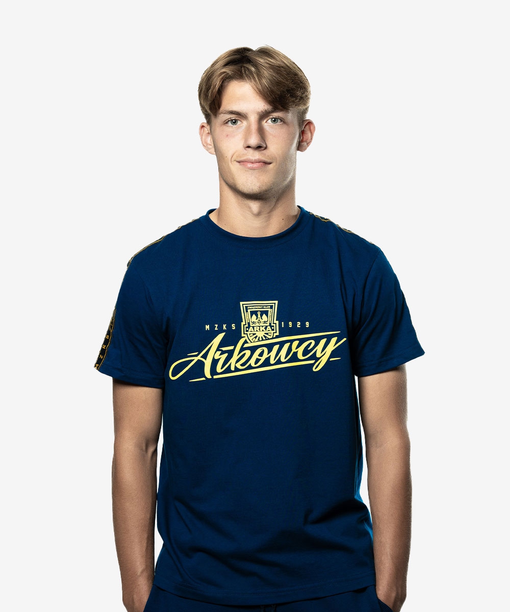 T-shirt Arkowcy z lampasem