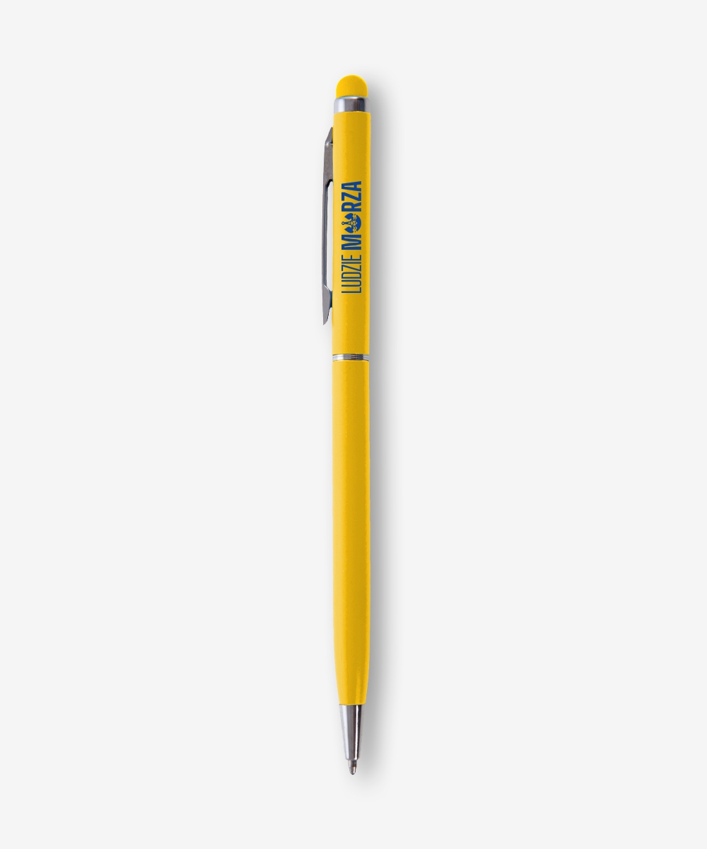Długopis Touch Writer żółty Ludzie Morza
