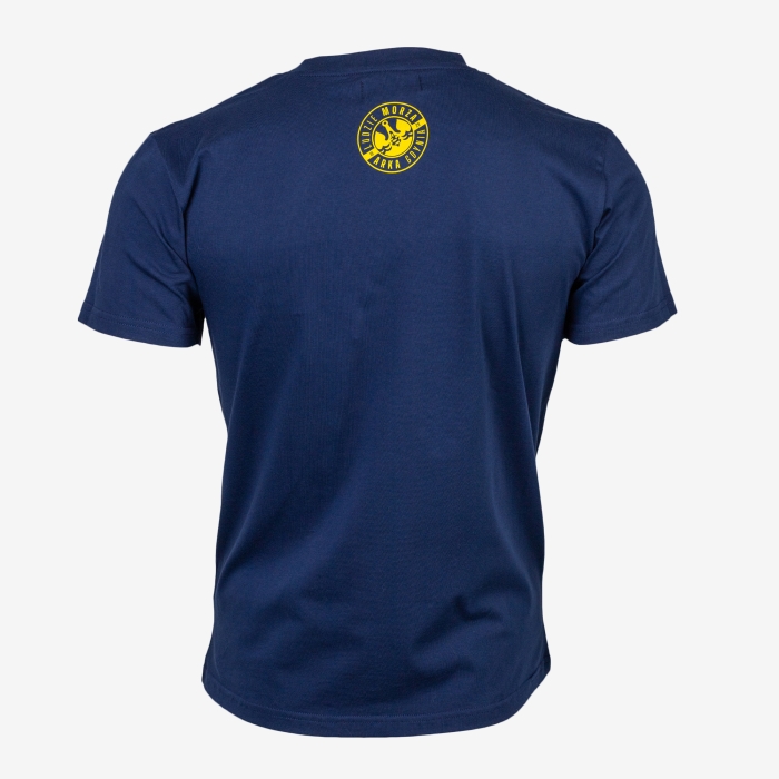 T-shirt męski granat Gdyńska Arka