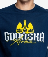 T-shirt męski granat Gdyńska Arka