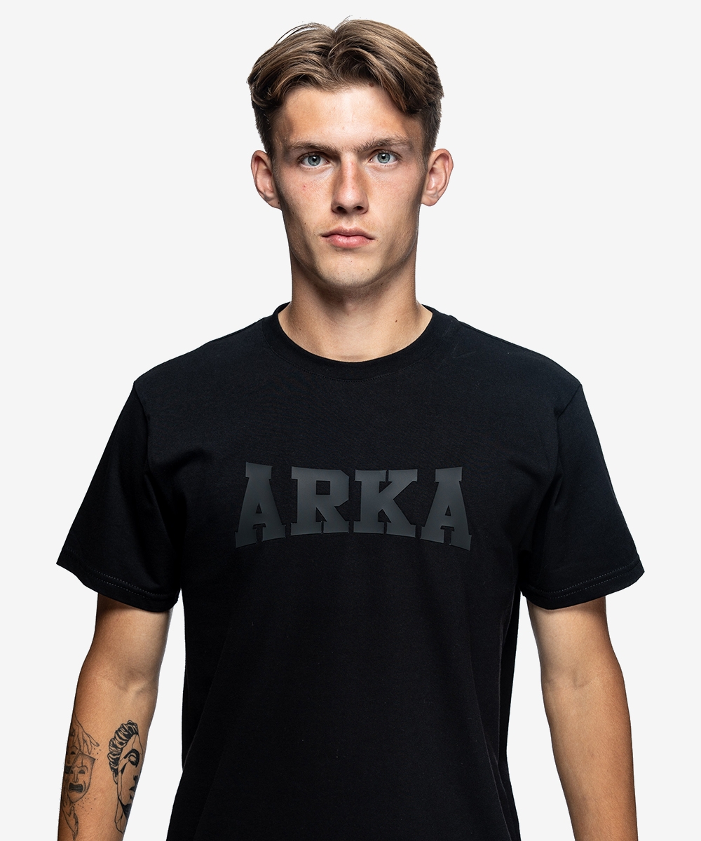 T-shirt czarny 3d ARKA