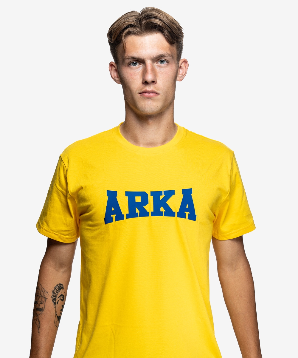 T-shirt żółty 3d ARKA