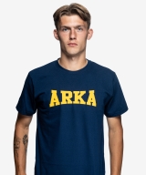 T-shirt granatowy 3d ARKA