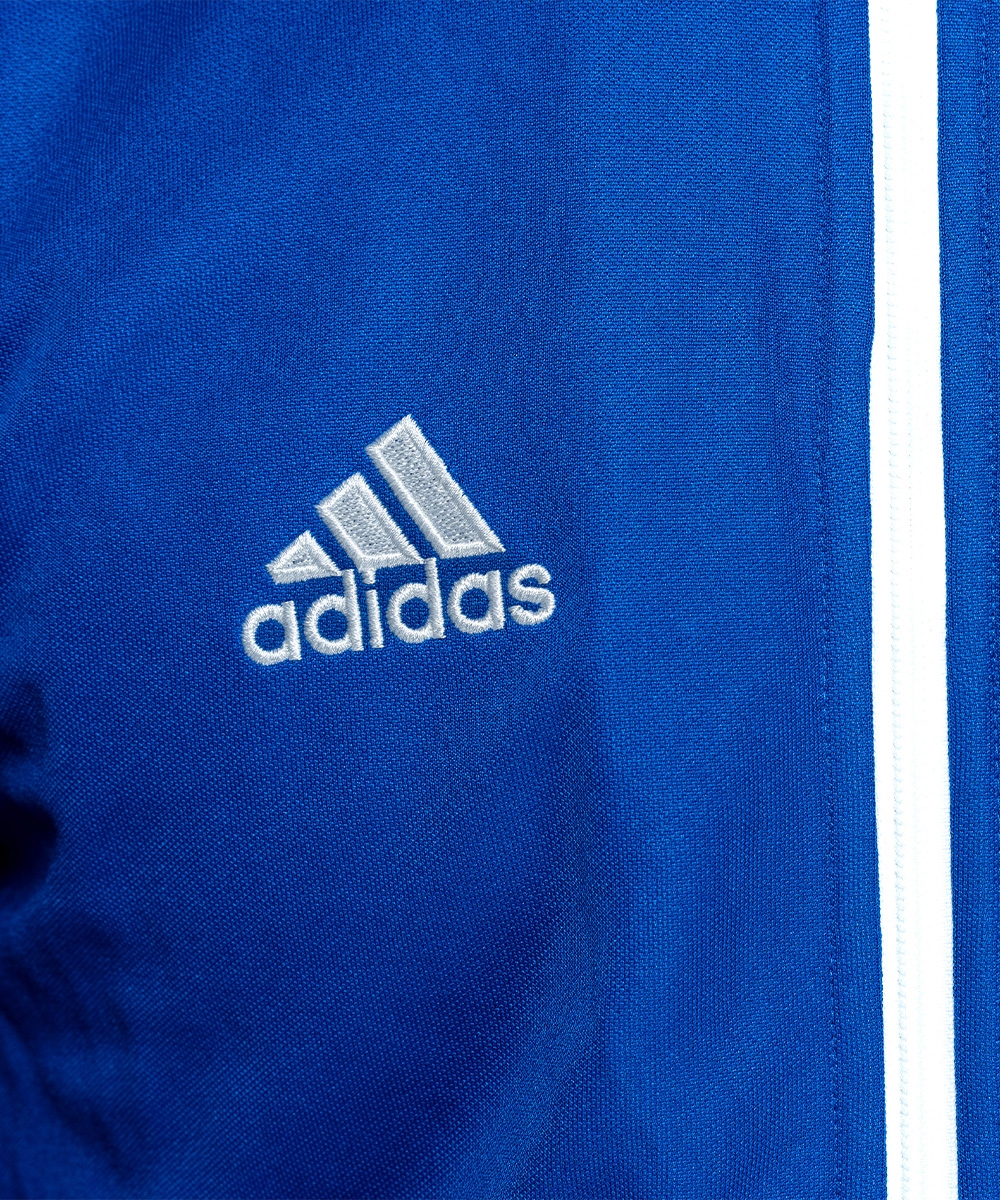 Bluza adidas zip niebieska