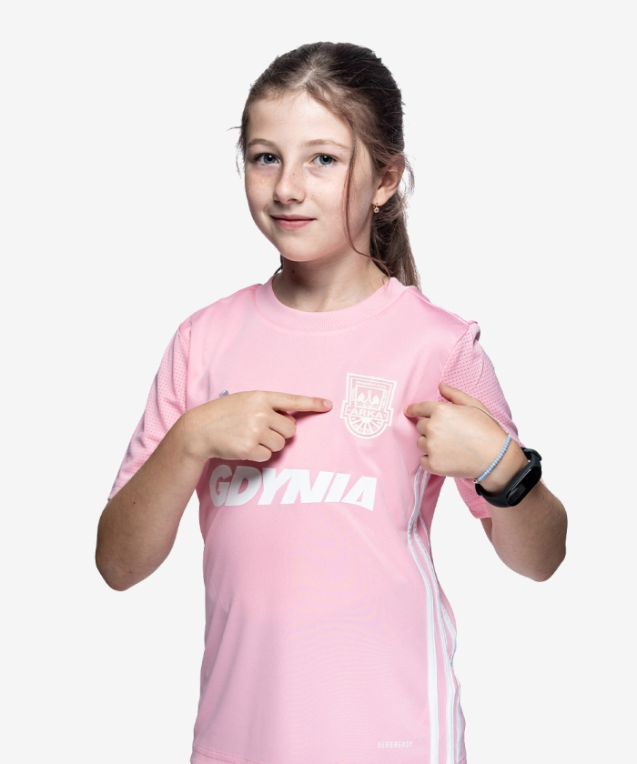 Koszulka meczowa damska PINK - PERSONALIZOWANA