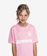 Koszulka junior meczowa PINK - PERSONALIZOWANA