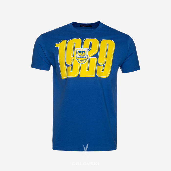 T-shirt niebieski męski...