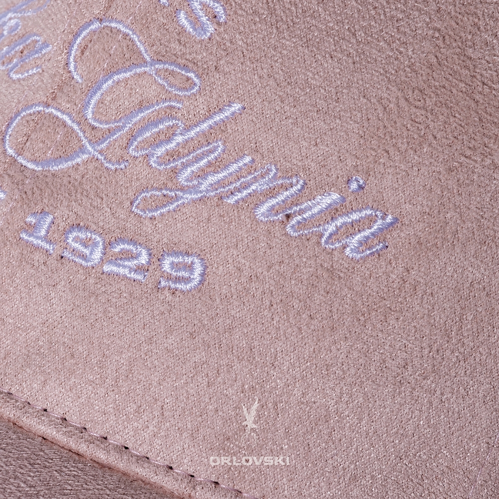 Czapka z daszkiem damska różowa