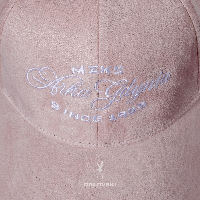 Czapka z daszkiem damska różowa