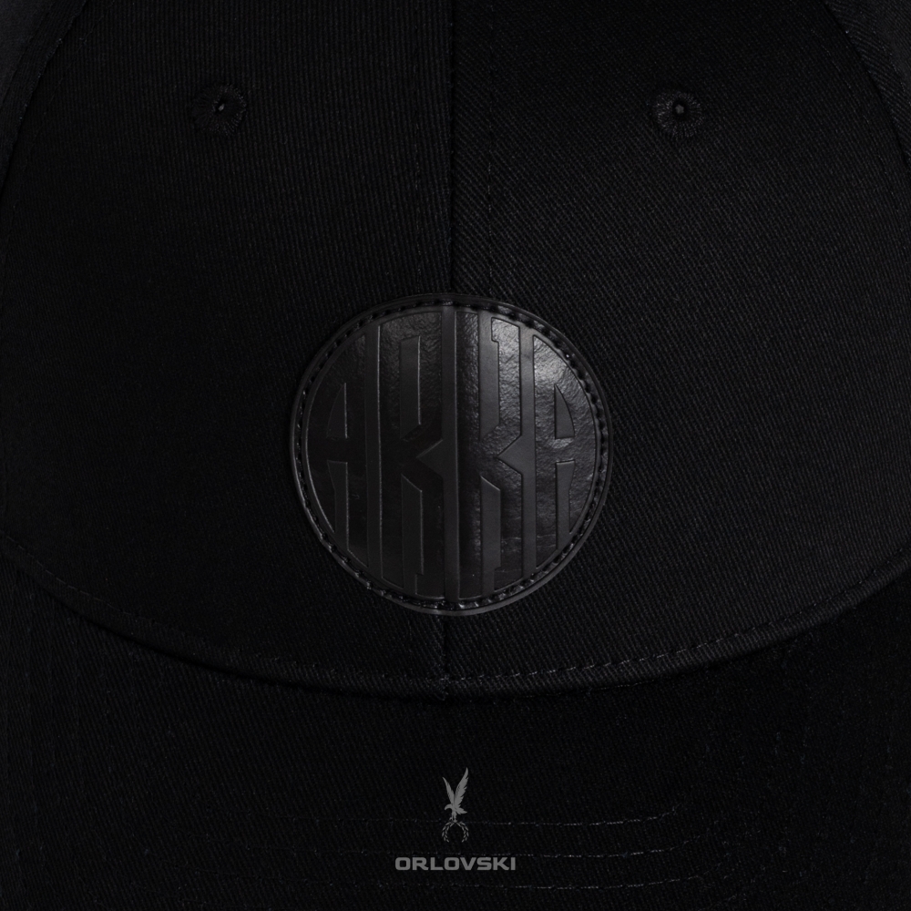 Czapka z daszkiem czarna KOŁO ARKA