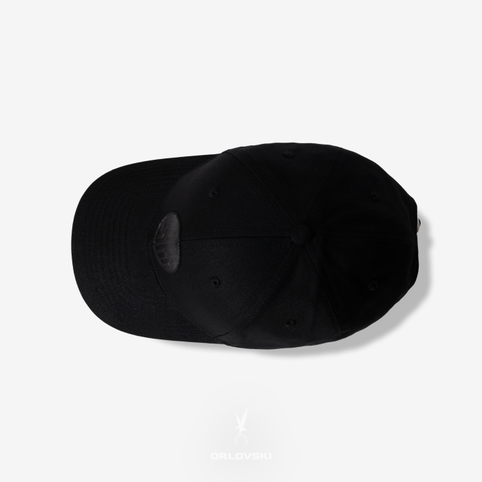 Czapka z daszkiem czarna KOŁO ARKA