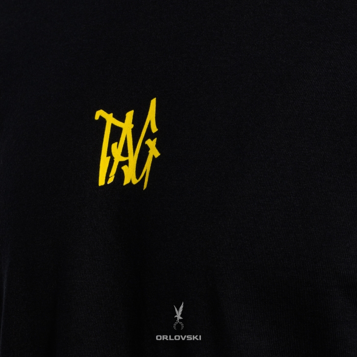 T-shirt czarny TAG