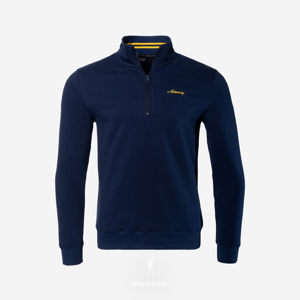 Bluza granatowa halfzip ARKOWCY