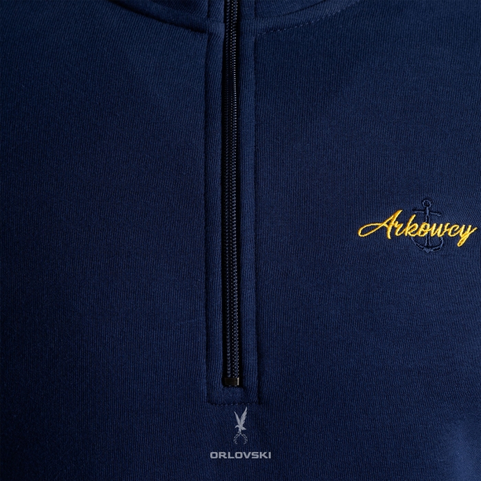 Bluza granatowa halfzip ARKOWCY