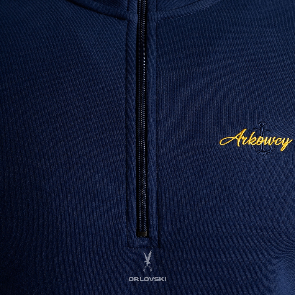 Bluza granatowa halfzip ARKOWCY