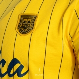 T-shirt żółty w paski Arka