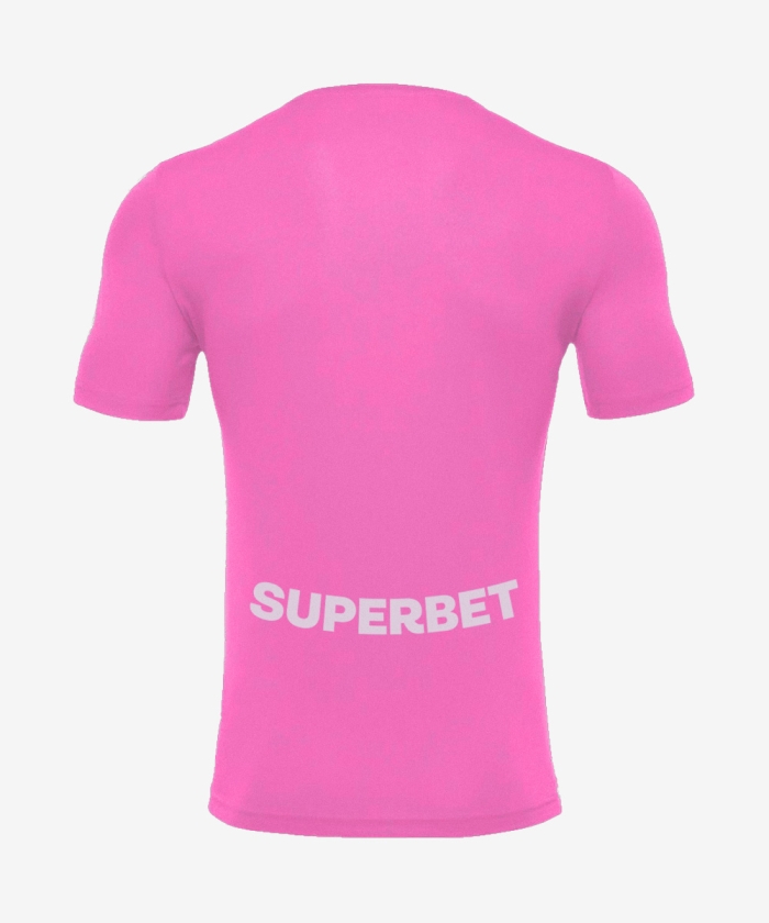Koszulka meczowa różowa 25/26 - PERSONALIZOWANA