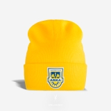Czapka zimowa żółta Herb