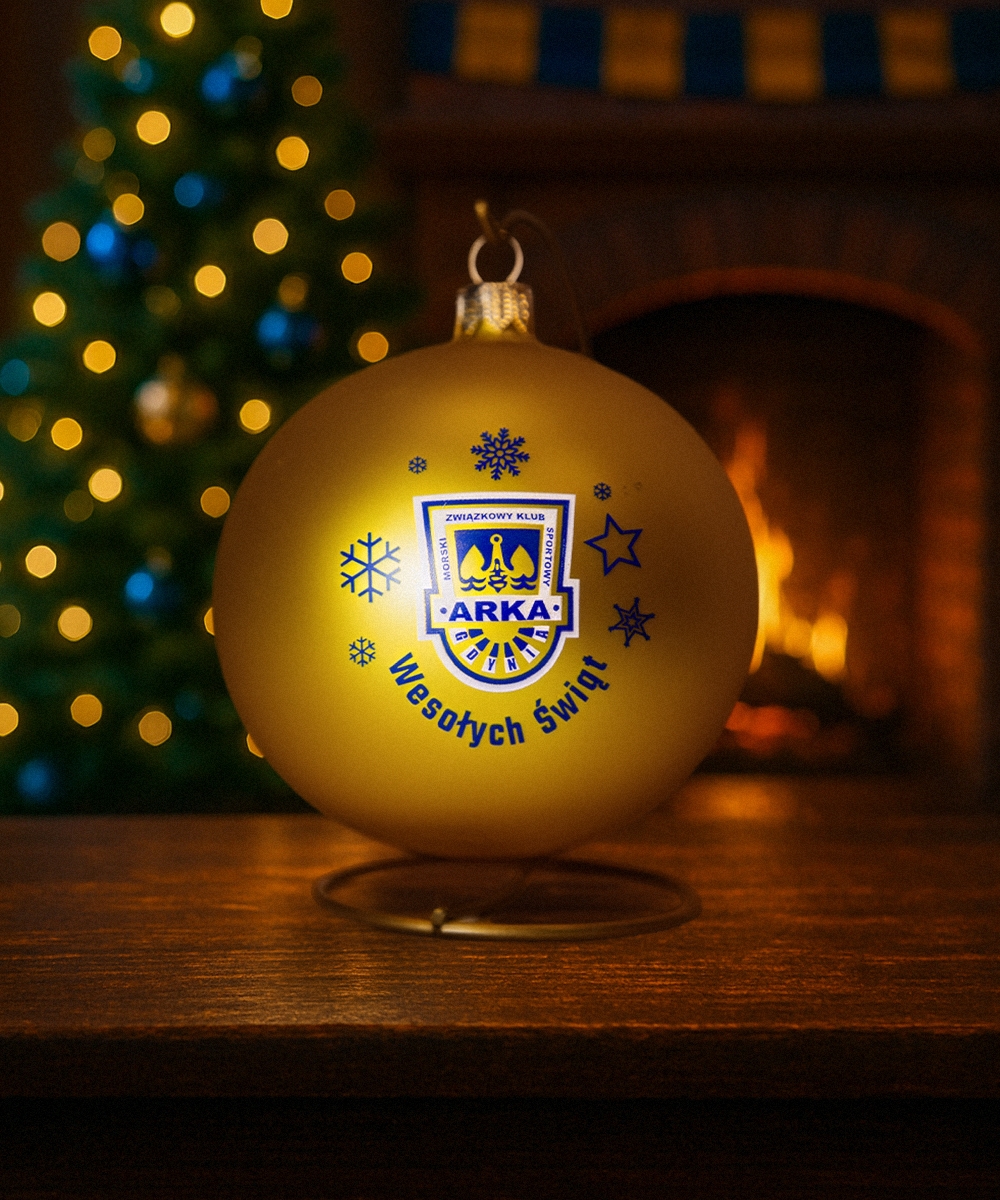 Bombka 100' ŻÓŁTA 2025