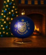 Bombka 100' NIEBIESKA 2025