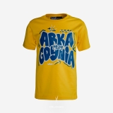 T-shirt żółty dziecięcy Graffiti