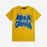 T-shirt żółty dziecięcy Graffiti