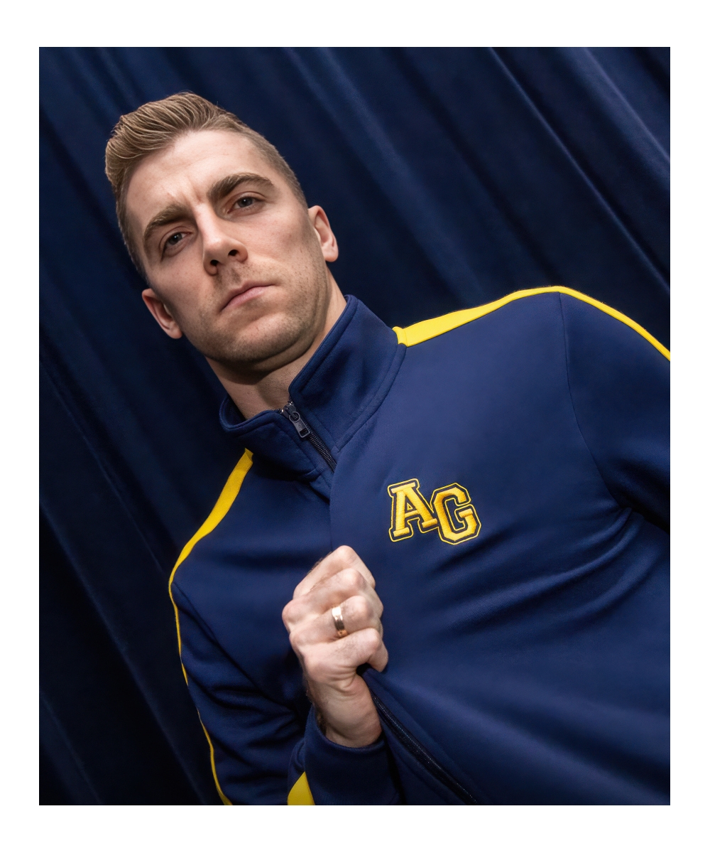 Bluza zip granatowa Arkowcy AG