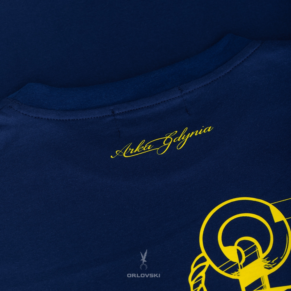 T-shirt granatowy LUDZIE MORZA