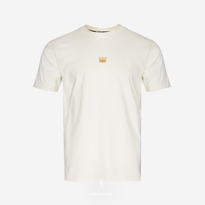 T-shirt kremowy Arka Gdynia
