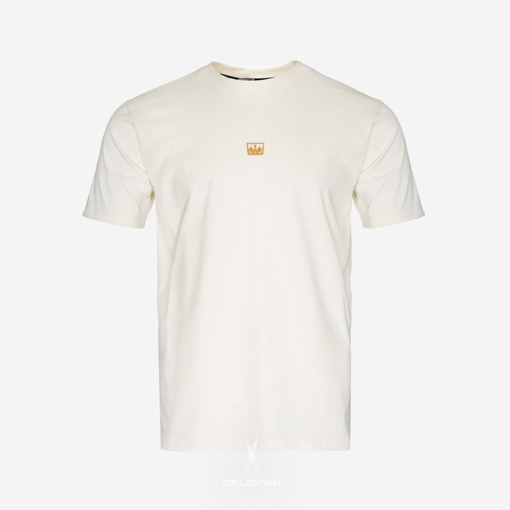 T-shirt kremowy Arka Gdynia