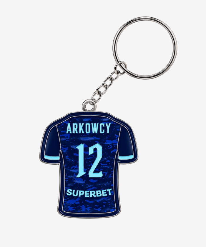 Brelok metalowy koszulka...