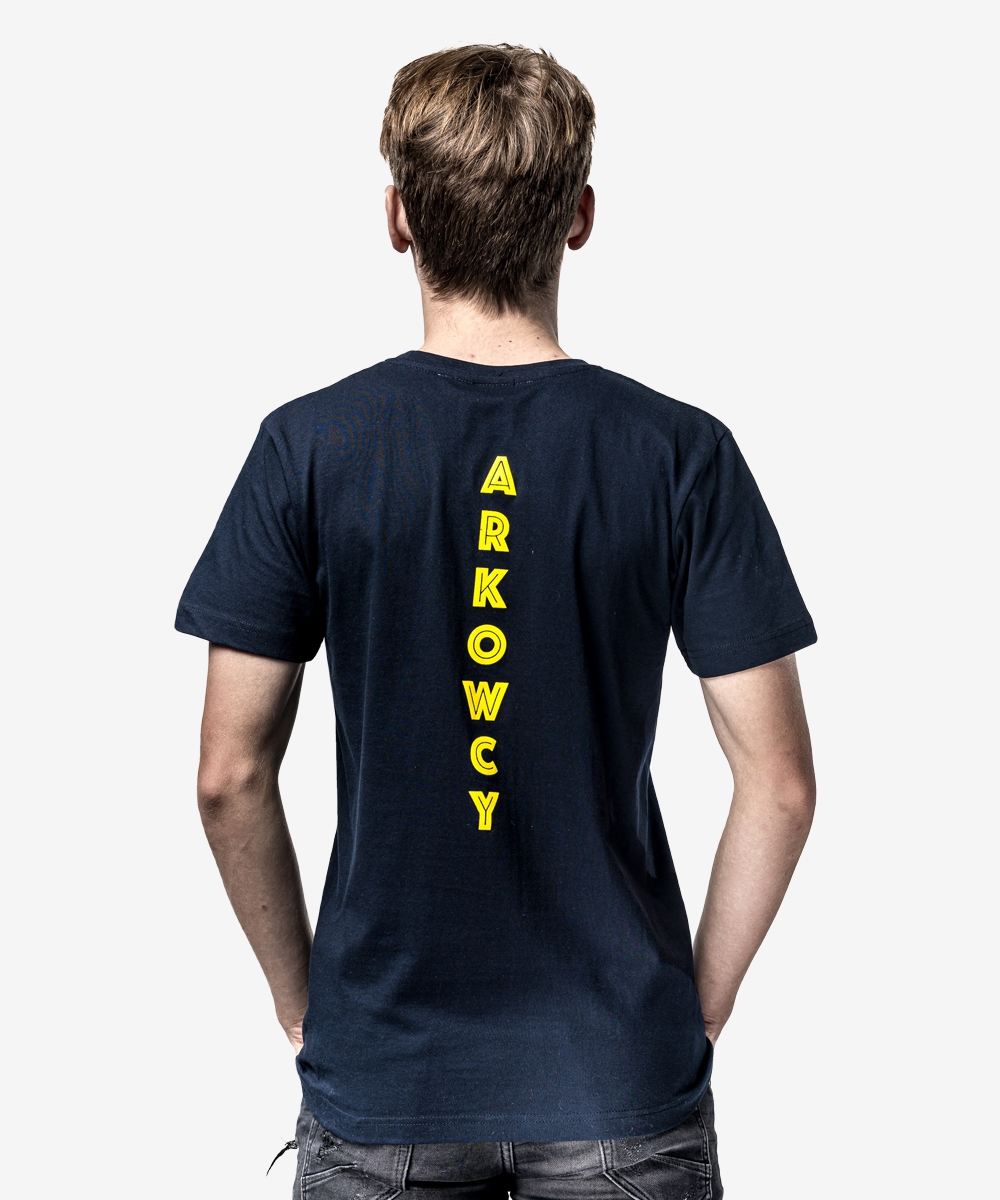 T-shirt granatowy ARKOWCY